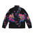 Miles Morales Expectations Free Falling Puffer Jacket - Back
