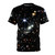 AOP T-shirt featuring the stunning first image from the James Webb Space Telescope's Deep Field observation