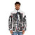 Pure Madness Puffer Jacket featuring Alice in Wonderland characters - men front