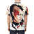Peaches inspired graphic t-shirt with a modern, pop art style portrait - men back