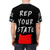 Stylish all-over print t-shirt showcasing Oregon state pride - men back