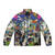 Vintage Ninja Turtles inspired puffer jacket with classic 90s cartoon art