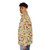 Vintage Mushroom Designs Puffer Jacket with Autumn-inspired Mushroom Prints - men side left