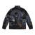 A cozy puffer jacket featuring a majestic night dragon design for the fantasy enthusiast. - Back