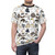 Stylish all over print t-shirt featuring a repeating cat pattern design - men front