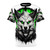 Anthropomorphic animal t-shirt with cute wolf, fox, cat, and dog designs