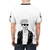 Artistic stencil-style graphic t-shirt design featuring Jack Stauber, a popular YouTube musician and artist. - men back