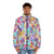 A cozy and stylish my little pony everypony mess puffer jacket - men front