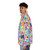 A cozy and stylish my little pony everypony mess puffer jacket - men side left