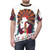 Psychedelic graphic t-shirt featuring iconic singer-songwriter Cat Stevens - men front