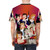 Graphic t-shirt featuring a bold, artistic design of a legendary Hollywood movie star - men back