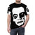 Spooky Pazuzu face from the classic horror film The Exorcist printed on a high-quality t-shirt - men front