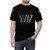 Jazziz-inspired all-over-print t-shirt featuring a jazz-themed graphic design - men front
