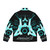 Evangelion 2.0 Eva Unit 01 Angel Logo Puffer Jacket - Back