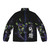 Evangelion Inspired Puffer Jacket with Anime Designs and Mecha Imagery