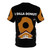 J Dilla Inspired AOP T-shirt Featuring Iconic Donuts Album Art - Back