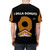 J Dilla Inspired AOP T-shirt Featuring Iconic Donuts Album Art - men back