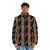 Elegant Ethiopian puffer jacket with traditional Habesha design - men front