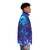 Princess Luna Puffer Jacket with Alicorn and Moon Design - men side right