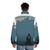 Pride And Prejudice Mr Darcy Puffer Jacket featuring the iconic characters - men back