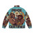 Pride certified puffer jacket with animal graphic - Back