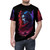 Castlevania-inspired t-shirt featuring Dracula, the iconic antagonist from the Netflix anime series. - men front