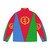Eritrea flag puffer jacket with national pride design - Back