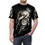 Cosmic and surreal graphic tee featuring space, galaxy, and astronomical elements - men front