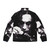 Eric Draven Crow Puffer Jacket - Iconic Gothic Fashion from The Crow Movie - Back