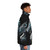 Very cool dragon puffer jacket featuring mythical creatures design - men side right