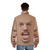 Eric Andre in a puffer jacket yelling, a humorous and iconic image from The Eric Andre Show - men back