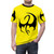 Ironmaster martial arts superhero t-shirt with bold graphics - men front