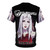 Castlevania-inspired gothic vampire t-shirt with Carmilla character artwork - Back