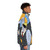 Power of Attorney Puffer Jacket featuring a cartoon lawyer design - men side right