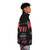 Entrepreneur wearing a puffer jacket with motivational text - men side right