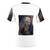Castlevania Alucard Portrait Graphic T-shirt featuring the dhampir character from the Castlevania anime series - Back