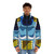 Vegeta Armor Puffer Jacket featuring Dragonball characters - men front