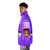 Energon Galvatron Transformers Puffer Jacket with Chest Armor Detail - men side left