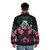 Vecna Is Watching You Stranger Things Puffer Jacket - men back