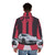 Porsche 991 Puffer Jacket with sports car and super car design - men back