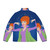 Endora Vintage Puffer Jacket featuring Alejandro Mogollo's witchcraft-inspired art - Back