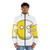 Vatican City Countryball Puffer Jacket with country flag design - men front