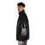 The Ring White Puffer Jacket - Horror-Inspired Outerwear with Focus Keyword "the ring" - men side left