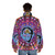 Nicolas Cage Tie Dye Shambhala Puffer Jacket - men back