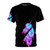Pastel goth t-shirt featuring an inside-out design with colorful slime and candy-colored intestines