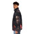 Empress of Hokkaido II Puffer Jacket featuring indigenous Ainu and Japanese cultural influences - men side left