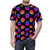 Pulse Chain and Hex Crypto Logo Pattern Printed on a T-Shirt - men front