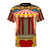 Vintage-style carnival and circus themed all-over print t-shirt