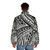 Polynesian tribal puffer jacket with Samoan inspired design - men back