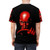 Retro gaming-inspired all-over print t-shirt featuring Carmageddon race game artwork - men back